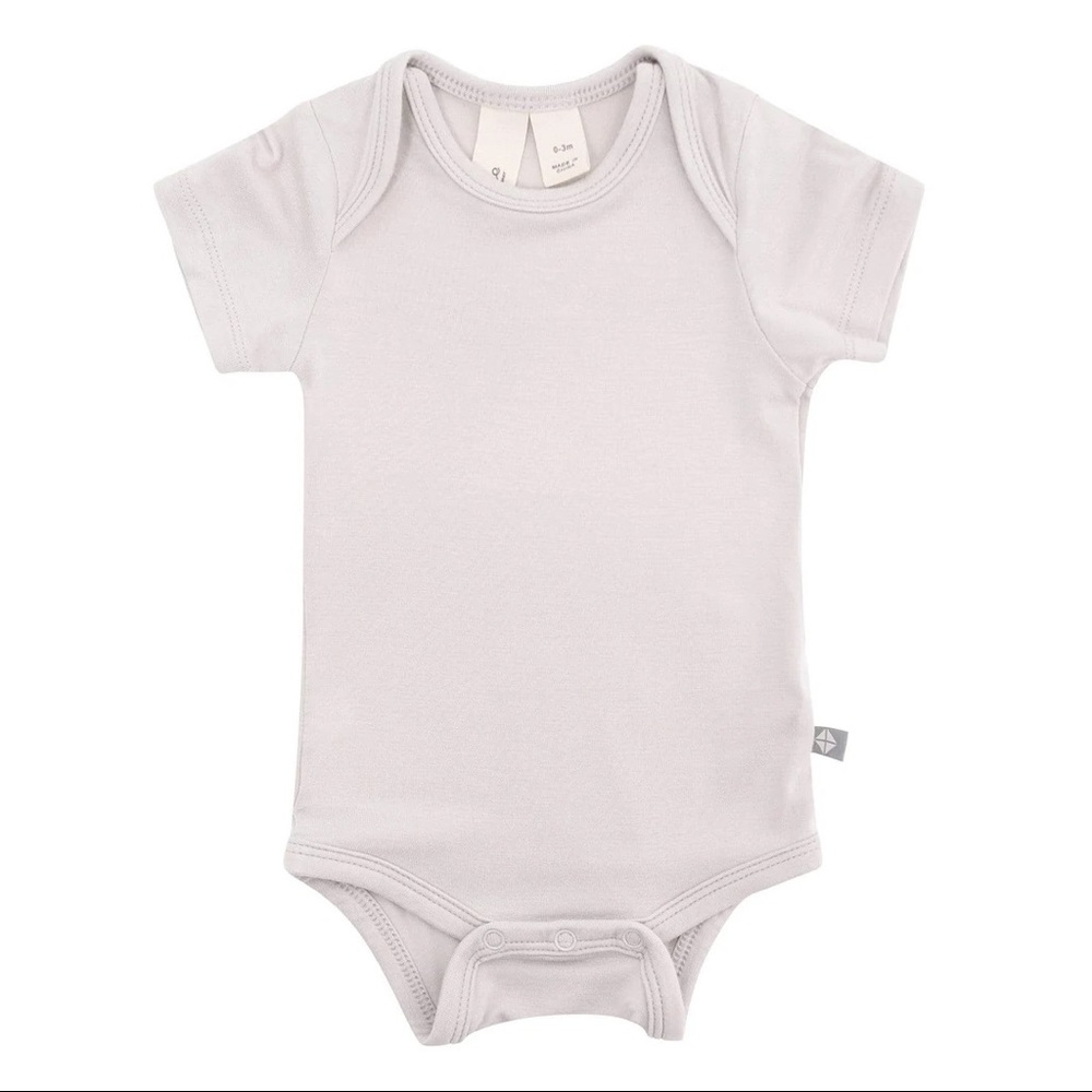 Kyte Baby 0-3 Modal Bodysuit in Oat